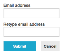 Email form