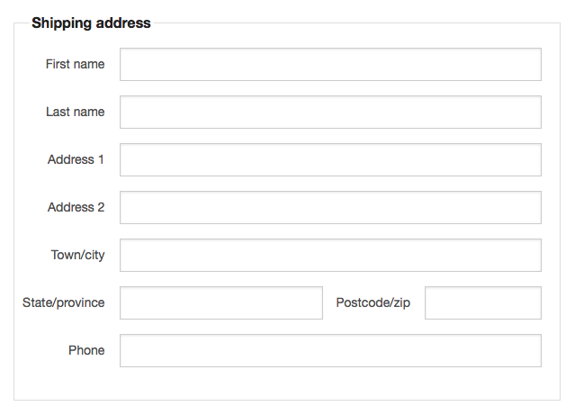 Responsive form - medium/large